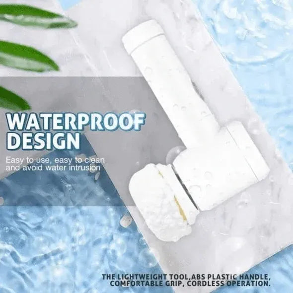"QuickScrub 5-in-1 Cleaner – portable and lightweight design for easy cleaning"