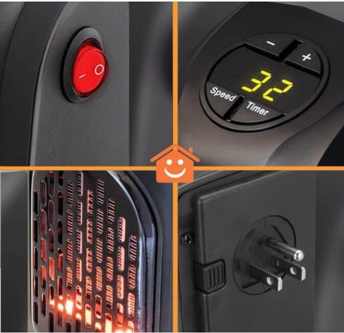 Portable Electric Room Heater