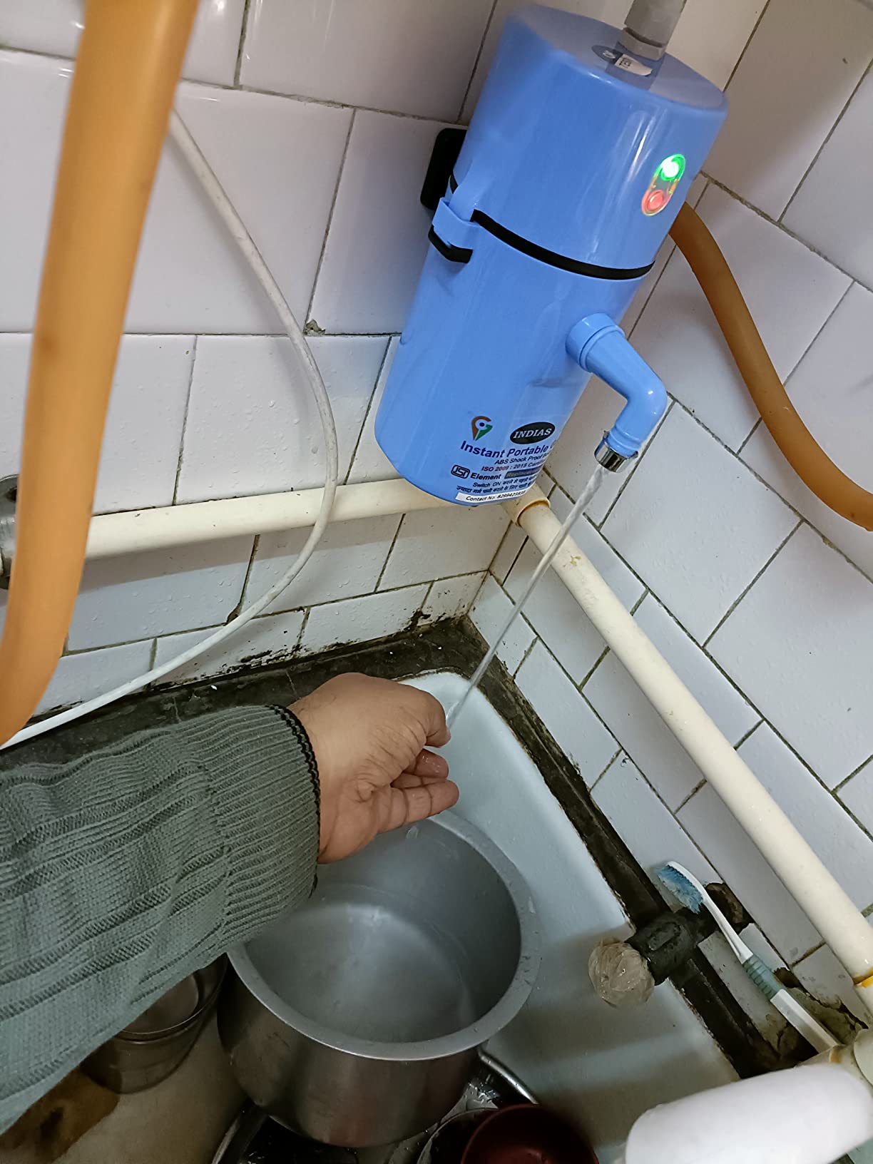 HeatMaxx Instant Water Heater - Instant Hot Water, Anytime, Anywhere
