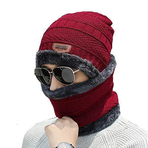 Woolen Cap with Neck Muffler / Neck warmer
