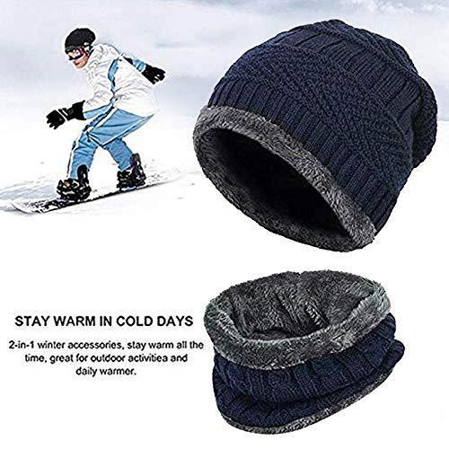 Woolen Cap with Neck Muffler / Neck warmer