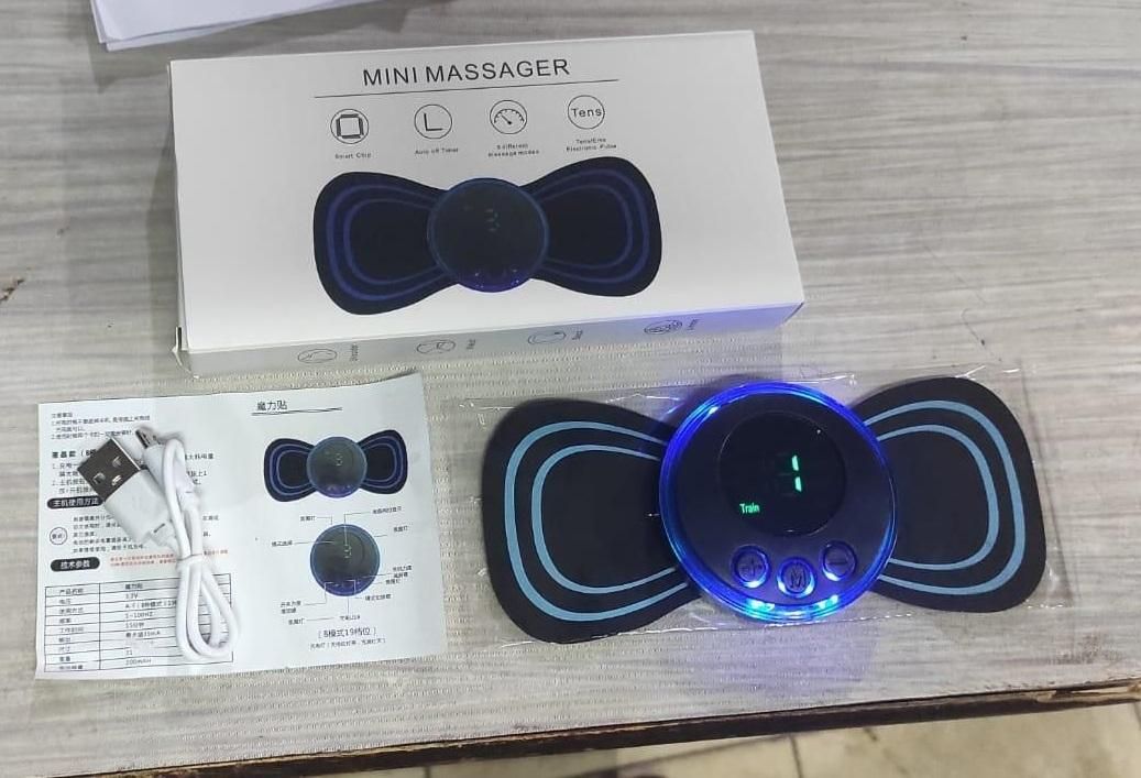 "WittyRelax Mini Bliss Massager: Your Personal Tranquility Companion"