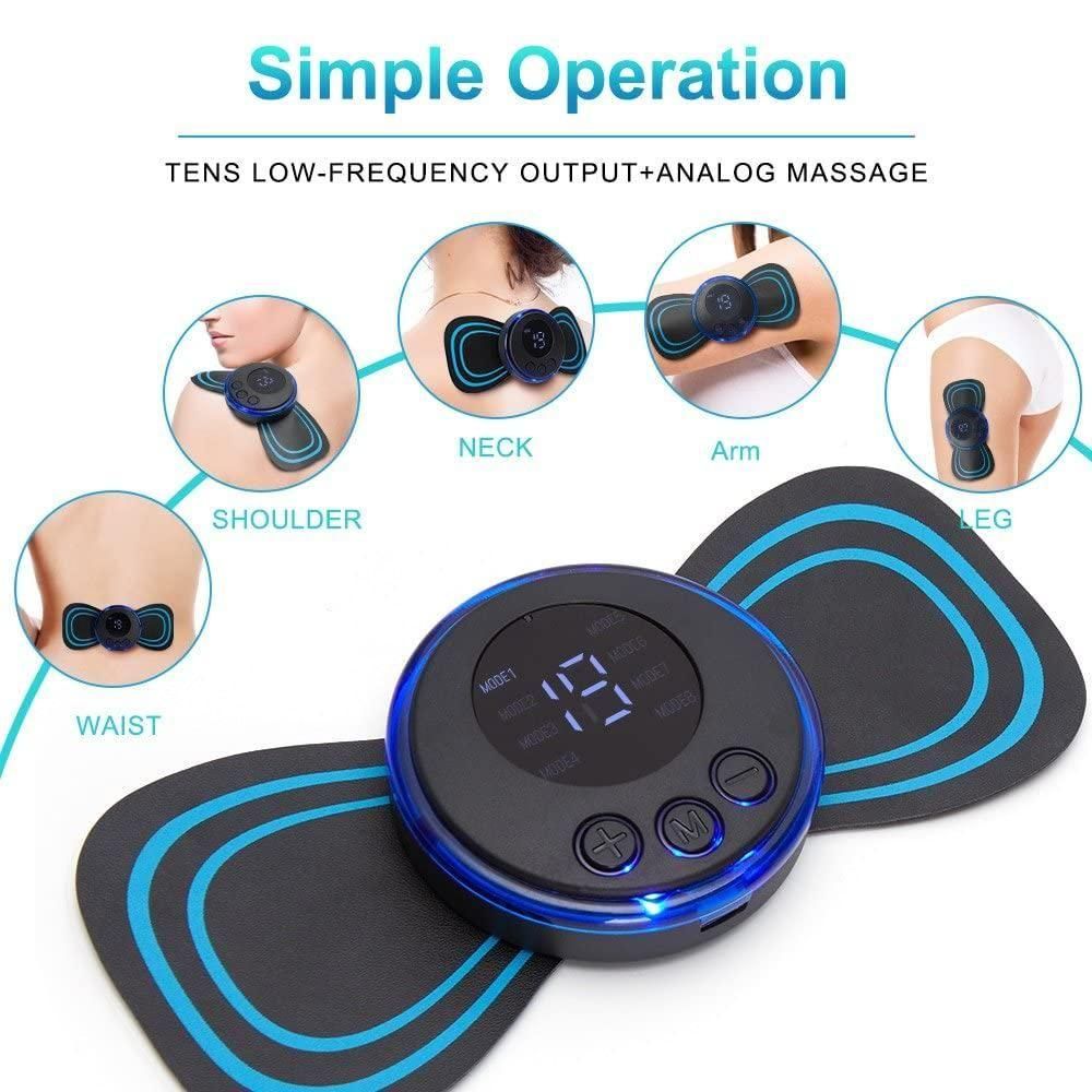 "WittyRelax Mini Bliss Massager: Your Personal Tranquility Companion"