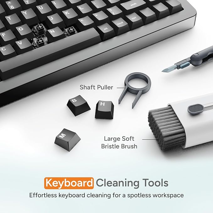 CleanMaxx Pro 7-in-1 Multi-Purpose Electronic Cleaning Kit for Laptop, Phone Keyboard, Screen & Earbuds with Free Screen Cleaner