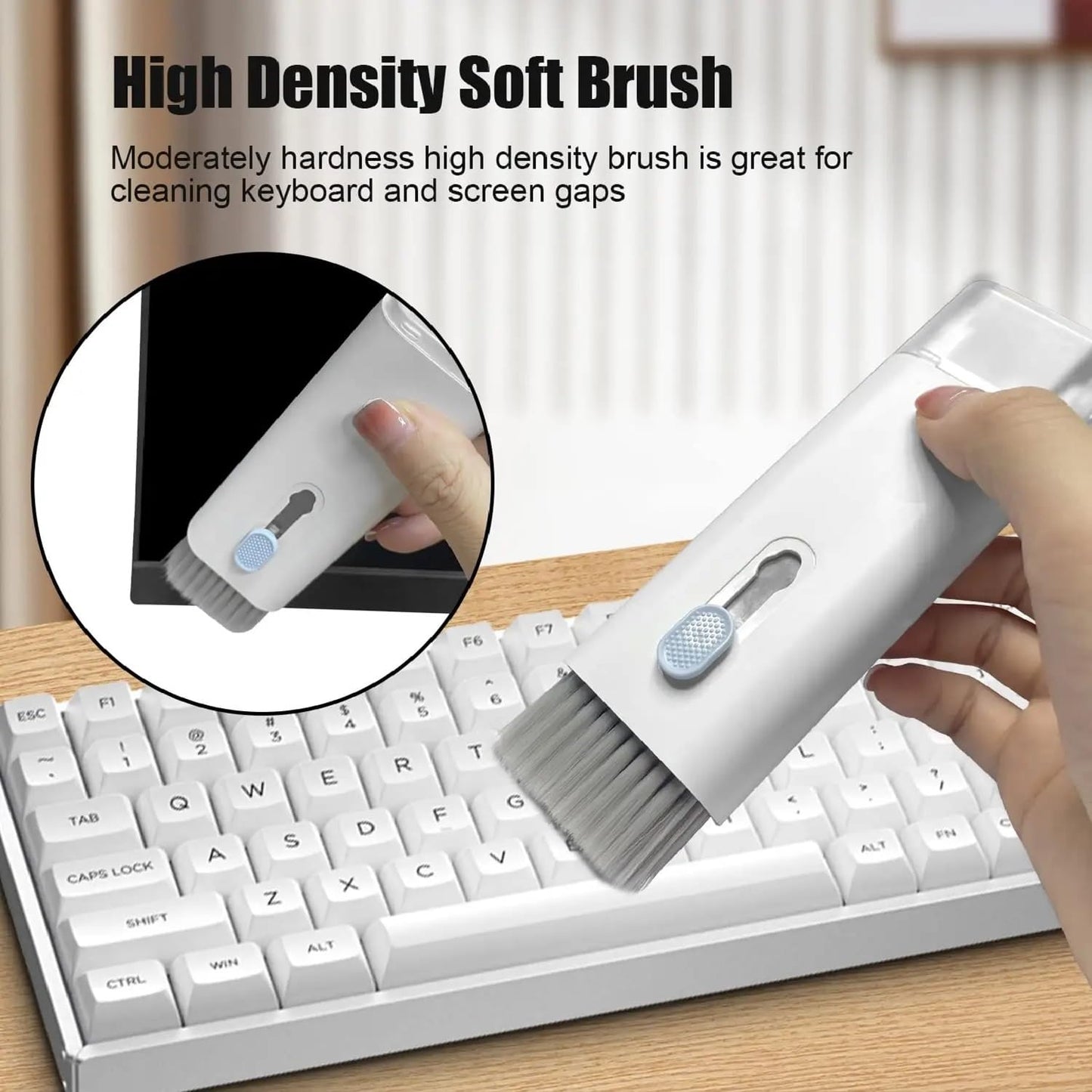 CleanMaxx Pro 7-in-1 Multi-Purpose Electronic Cleaning Kit for Laptop, Phone Keyboard, Screen & Earbuds with Free Screen Cleaner