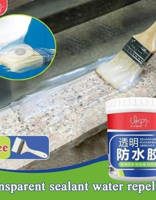 AquaaSeal Invisible Glue -Crack Seal  Transparent Adhesive Waterproof Glue