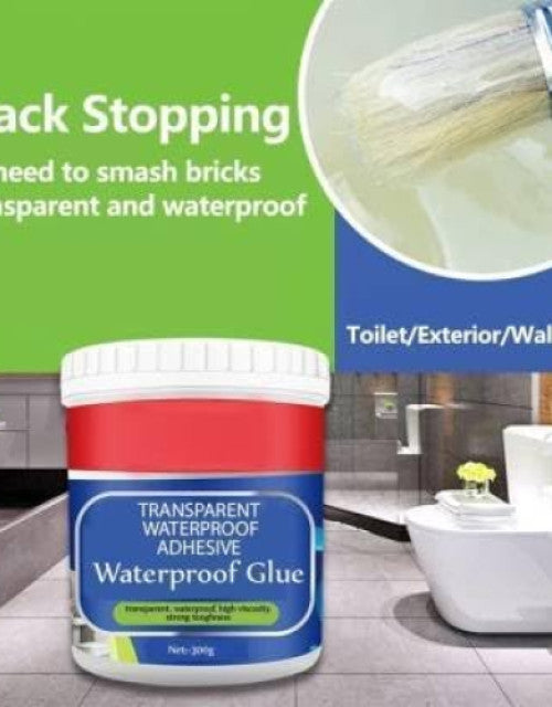 AquaaSeal Invisible Glue -Crack Seal  Transparent Adhesive Waterproof Glue