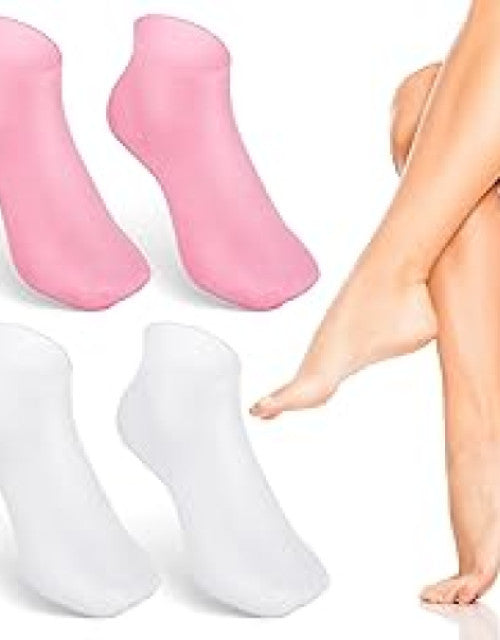 SmoothSoles Silicon Socks for Crack - Spa Gel Socks for Women and Men